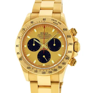 Rolex Daytona 116528 Yellow gold Champagne