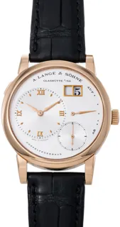 A. Lange & Söhne Lange 1 40990880/AS06387 18k rose gold Silver