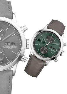 Baume & Mercier Classima M0A10783 Stainless steel Green “Soleil” Effect