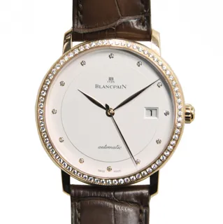 Blancpain Villeret Ultraplate 6223-2987-55b Rose gold White