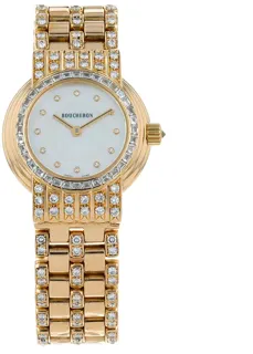 Boucheron Solis 21368 18k yellow gold White