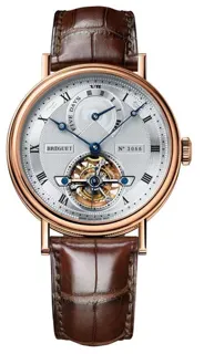 Breguet Tourbillon 5317BR/12/9V6 39mm Rose gold Silver