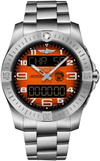 Breitling Aerospace EB70101A1O1E1 43mm Titanium Orange