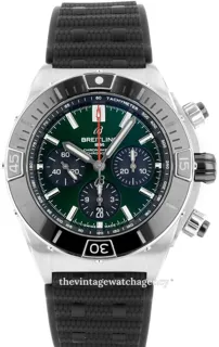 Breitling Chronomat AB0136251L1S1 Stainless steel Green