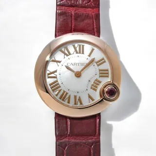 Cartier Ballon Blanc WGBL0007 30mm Rose gold White