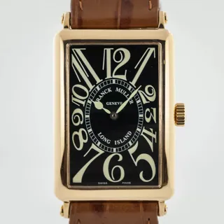 Franck Muller Long Island 1000 SC 40.5mm Yellow gold Black