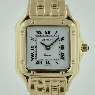 Genève 14K Gold Vintage Yellow gold White