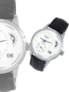 Glashütte PanoMatic 1-90-02-42-32-61 Stainless steel Silver