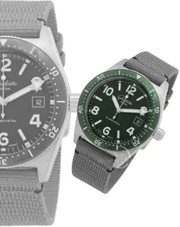 Glashütte SeaQ 1-39-11-13-83-08 Stainless steel Green