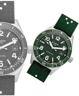 Glashütte SeaQ 1-39-11-13-83-37 Stainless steel Green