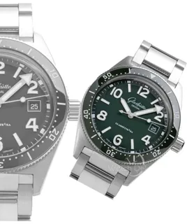 Glashütte SeaQ 1-39-11-13-83-70 Stainless steel Green