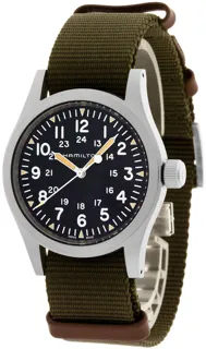 Hamilton Khaki Field H69439931 Stainless steel Black