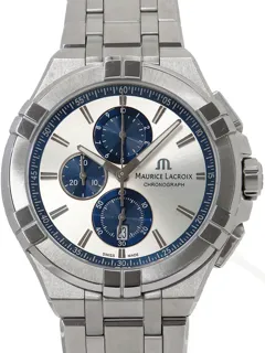 Maurice Lacroix AIKON AI1018-SS002-131-1 Stainless steel Blue and Silver