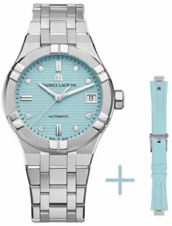 Maurice Lacroix Aikon Automatic AI6006-SS00F-451-C Stainless steel Turquoise