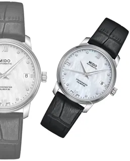 Mido Baroncelli M0272081610600 Stainless steel Mother of pearl$Diamonds