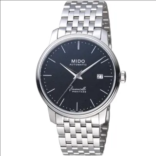 Mido Baroncelli M027.407.11.050.00 Stainless steel Black