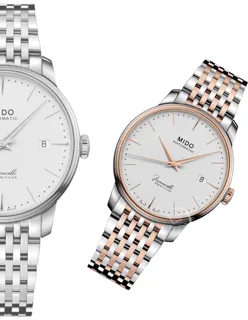 Mido Baroncelli M027.407.22.011.00 Stainless steel White