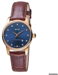 Mido Baroncelli M7600.3.65.8 Stainless steel Blue