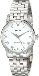 Mido Baroncelli M7600.4.26.1 Stainless steel White