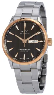 Mido Multifort M038.431.21.061.00 Stainless steel Gray