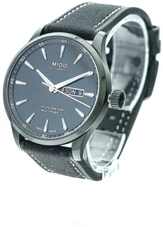 Mido Multifort M038.431.37.051.00 Stainless steel Black