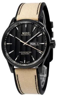 Mido Multifort M038.431.37.051.09 Stainless steel Black