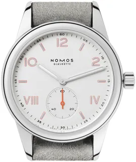 NOMOS Club Campus Stainless steel galvanised white