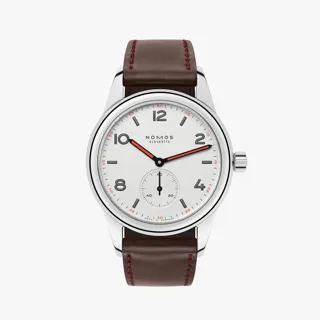 NOMOS Club Stainless steel White