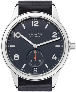 NOMOS Club Stainless steel Blue