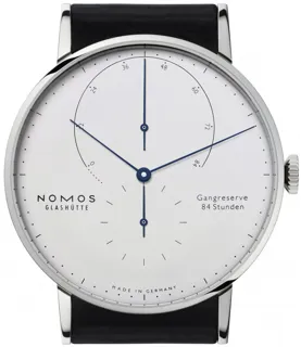 NOMOS Lambda White gold galvanised white