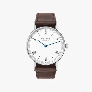 NOMOS Ludwig Stainless steel enamel white