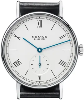 NOMOS Ludwig Stainless steel galvanised white