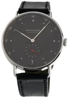 NOMOS Metro 1103 Stainless steel Black