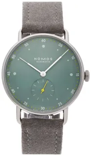 NOMOS Metro 1124 Stainless steel Green