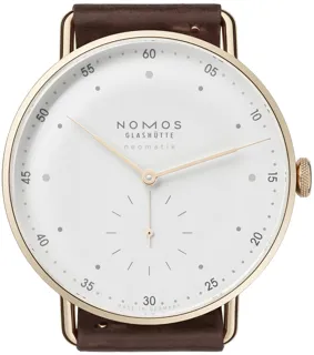 NOMOS Metro Neomatik Rose gold galvanised white