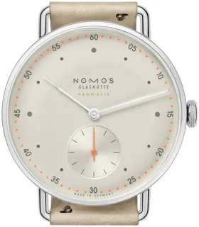 NOMOS Metro Neomatik Stainless steel Golden