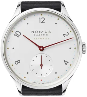 NOMOS Minimatik Stainless steel White