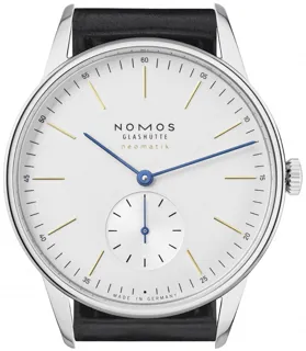 NOMOS Orion Neomatik Stainless steel galvanised white