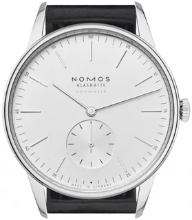 NOMOS Orion Neomatik Stainless steel galvanised white