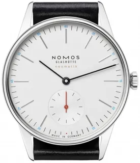 NOMOS Orion Neomatik Stainless steel galvanised white