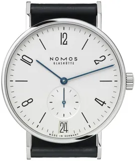 NOMOS Tangente Stainless steel galvanised white