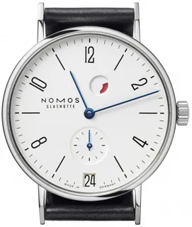 NOMOS Tangente Stainless steel galvanised white