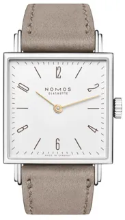 NOMOS Tetra Stainless steel galvanised white