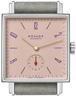 NOMOS Tetra Stainless steel Pink