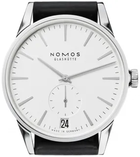 NOMOS Zürich Stainless steel galvanised white