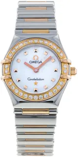 Omega Constellation 1368.71.00 Stainless steel and Red gold White