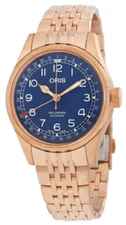 Oris Big Crown Bronze Pointer Date 754 7741 3165-07 8 2001 40mm Stainless steel Blue