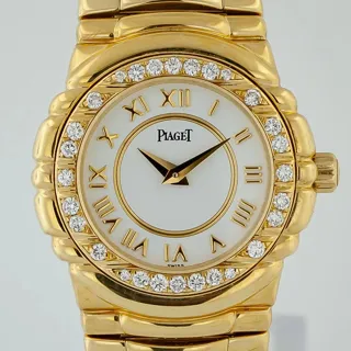 Piaget Tanagra 16033 M 401D 18k yellow gold White