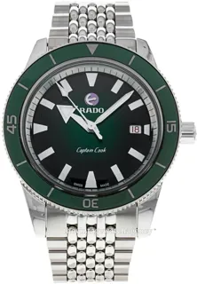 Rado Captain Cook R32505313 Ceramic and Stainless steel Green