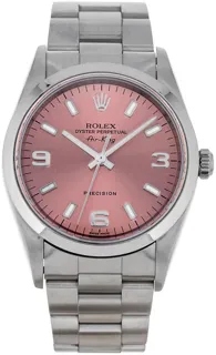 Rolex Air King 14000 Stainless steel Pink